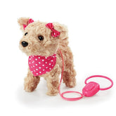ELC Pitter Patter Pets Walk Along Soft Toy Terrier